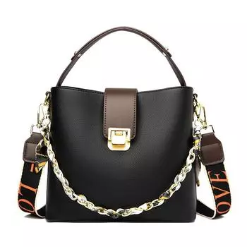 Женская сумка Дизайнерская сумка через плечо Кожаная сумка Женская трехслойная карманная сумка через плечо Женская сумка бежевый