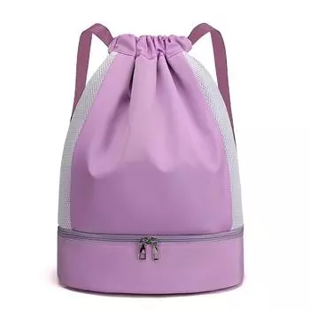 Женская сумка для фитнеса, футбола, тренировок, спорта, походов, скалолазания, плавания, рюкзак для хранения вещей, сухая и влажная дорожная сумка
