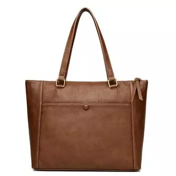 Женская сумка для мам среднего возраста, большая вместимость, модная повседневная женская сумка на одно плечо через плечо чёрный