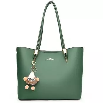 Женская сумка для мамы, большая вместимость, модная сумка через плечо, переносная сумка-мессенджер, повседневная женская сумка чёрный