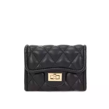 Женская сумка для мелочей, модная сумка для карточек с несколькими картами, маленький кошелек в клетку с ароматным ветром и бриллиантами One Size