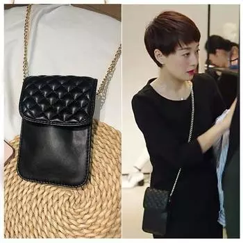 Женская сумка для мобильного телефона, мини-сумка через плечо, летняя вертикальная универсальная сумка на цепочке для женщин