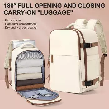 Женская сумка для ноутбука, большая вместительная сумка для ручной клади 40x20x25, рюкзак Ryanair, водонепроницаемый школьный рюкзак для деловых поездок, ручная кладь