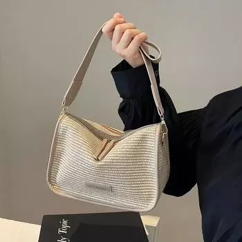 Женская сумка для подмышек, сумка через плечо, маленькая квадратная сумка хаки