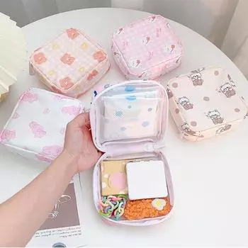 Женская сумка для тампонов, большая вместительная компактная портативная мини-прекрасная сумка для хранения гигиенических салфеток для повседневной жизни C