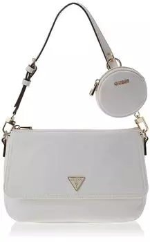 Женская сумка ECO GEMMA TOP ZIP SHLDER BAG WHI [Guess] Женская