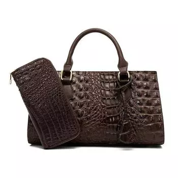 Женская сумка Европейская и американская ретро-модная ручная сумка через плечо с тиснением на одно плечо для матери one size чёрный