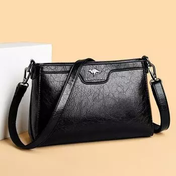 Женская сумка Fashion Atmosphere Сумка для мам среднего возраста Сумка через плечо Женская сумка через плечо чёрный