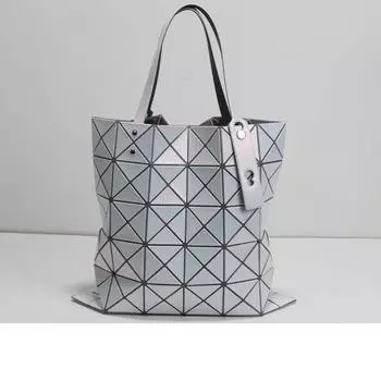 Женская сумка Geometry Diamond Большая вместительная сумка для покупок Женская сумка длиной 33,5 и высотой 33,5 белый