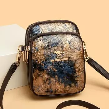 Женская сумка городская простая модная сумка для мамы портативная сумка через плечо фиолетовый