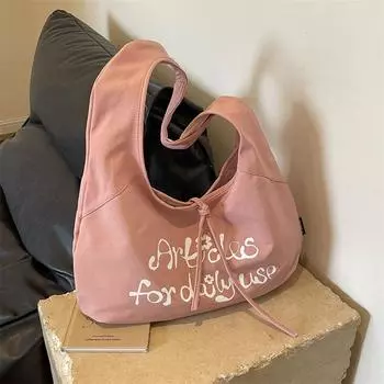 Женская сумка Городская простая сумка в студенческом стиле через плечо Сумка-тоут Классная сумка