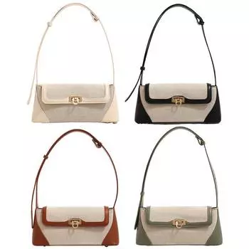 Женская сумка-хобо под подмышками, винтажная сумка с верхней ручкой, универсальная сумка на плечо с клапаном, мягкая сумка-саквояж, дорожная сумка чёрный