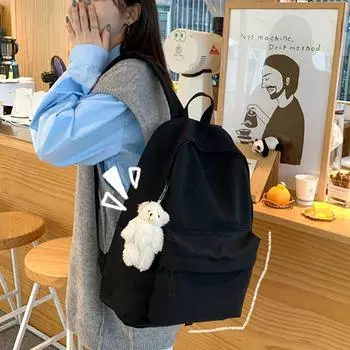 Женская сумка и рюкзак, новый рюкзак, повседневный школьный спортивный холст, органайзер для девочек, мужские сумки на плечо для женщин, дорожная сумка, большой рюкзак для ноутбука One Size