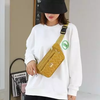 Женская сумка и рюкзак Золотые поясные сумки Нейлоновая поясная сумка Сумки на пояс набедренной повязки Легкая сумка для денег для телефона Pochetes Mulheres One Size фиолетовый