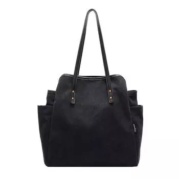 Женская сумка из холста, женская сумка через плечо, большая вместительная сумка, сумка-тоут Skew Straddle, стильная сумка-тоут зелёный