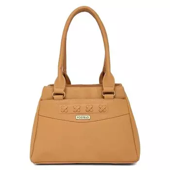 Женская сумка из искусственной кожи со стороны океана (большой) 10 x 9 x 5 in коричневый