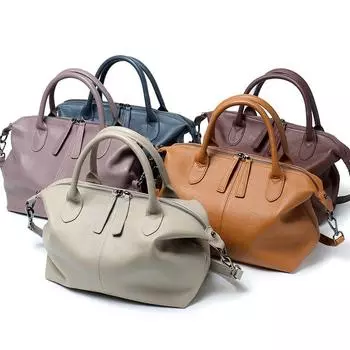 Женская сумка из коровьей кожи первого слоя, повседневная кожаная сумка-мессенджер через плечо, женская сумка-мессенджер