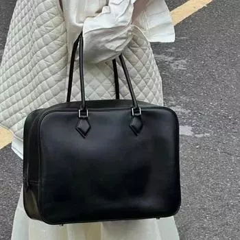 Женская сумка из коровьей кожи Swift+кожаная сумка-перо, б/у, портфель, большая вместимость, сумка через плечо на одно плечо 32x10x23cm