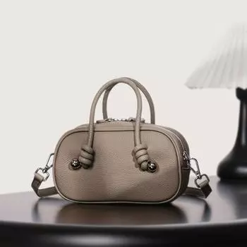 Женская сумка из натуральной коровьей кожи на одно плечо, сумка через подмышку, роскошный дизайн, универсальная маленькая сумка через плечо, высокое качество чёрный