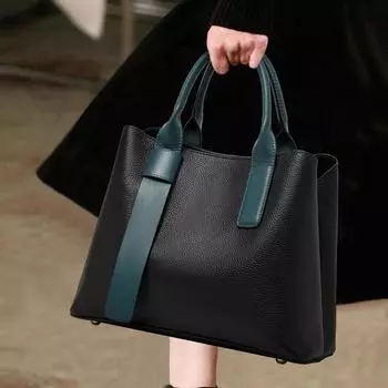 Женская сумка из натуральной кожи Aidrani 2024 года, новая высококачественная сумка из коровьей кожи, элегантная универсальная сумка через плечо с одним ремнем