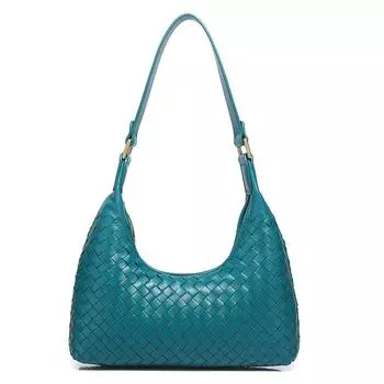 Женская сумка из натуральной кожи + новая сумка под мышкой + сумка на одно плечо + женская сумка из овчины с верхним слоем ручной работы 28x12x25cm аэро