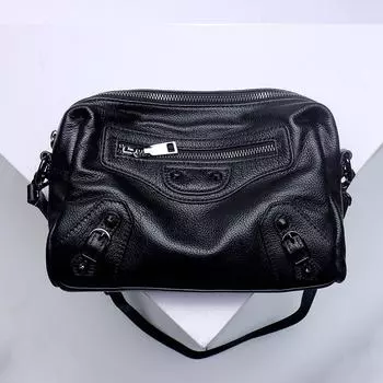 Женская сумка из натуральной кожи первого слоя, мягкая сумка через плечо, женская сумка-мессенджер