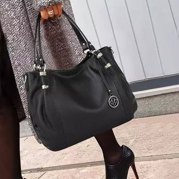 Женская сумка из натуральной кожи первого слоя, новая большая вместимость, сумка из натуральной кожи, женская сумка для мам среднего возраста, сумка через плечо