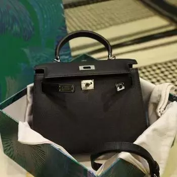 Женская сумка из натуральной кожи с принтом пальмы Ep, простая и модная, качественная, универсальная, с серебряной пряжкой, сумка через плечо 20x6x13cm бездна