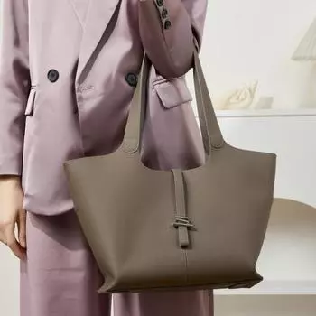 Женская сумка из натуральной кожи с верхним слоем, большая вместимость, дорожная сумка через плечо из натуральной кожи, новая