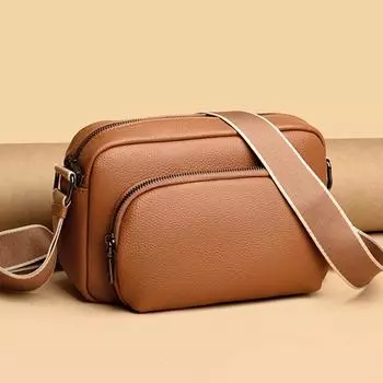 Женская сумка из натуральной кожи Сумка через плечо Сумки через плечо Повседневная сумка-тоут Сумка-мессенджер