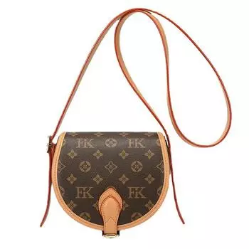 Женская сумка из натуральной кожи уникального дизайна, полукруглая седельная сумка, универсальная женская сумка через плечо на одно плечо, новая маленькая сумка