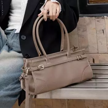 Женская сумка из натуральной кожи высшего качества, модная сумка через плечо на одно плечо хаки