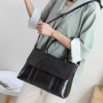 Женская сумка из натуральной кожи, женственная, через плечо, дизайнерская, роскошная, наплечная сумка для женщин, большая вместимость, ретро-сумка, повседневная