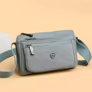 Женская сумка из нейлона, маленькая сумка для мамы, сумка через плечо синий