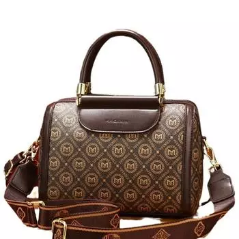 Женская сумка из ПУ A8318 коричневый