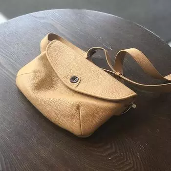 Женская сумка Johnature из натуральной кожи, простые однотонные универсальные сумки на плечо и через плечо из натуральной яловой кожи