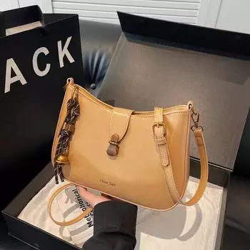 Женская сумка класса люкс: 2025 Элегантная маленькая квадратная сумка через плечо и сумка-мессенджер 27*6*19 cm