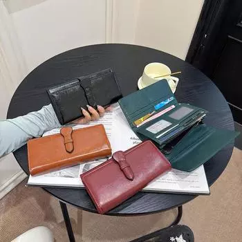 Женская сумка-клатч простая однотонная повседневная летняя 2024 года, маленькая квадратная, персонализированная чёрный