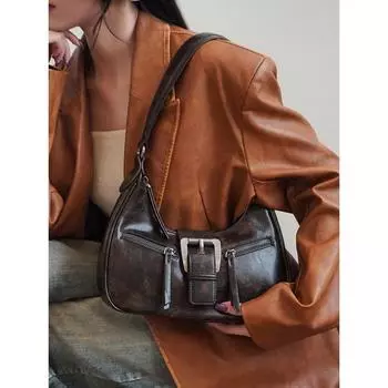 Женская сумка-клатч Y2k Vintage, модная сумка-кошелек в стиле ретро на плечо и повседневная сумка через плечо на весну и лето (20cm<Max Length<30cm)