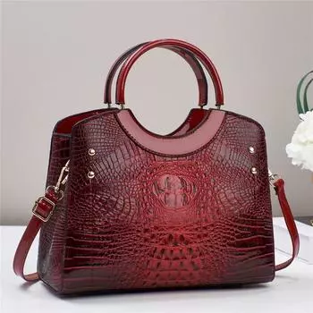 Женская сумка легкая роскошная новая кожаная сумка через плечо дизайнерская ретро женская сумка через плечо брендовая женская ручная круглая сумка