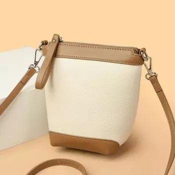 Женская сумка летняя городская простая сумка-ведро сумка через плечо сумка-мессенджер сумка для поездок на работу хаки