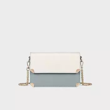 Женская сумка, летняя модная сумка через плечо с цепочкой и текстурой, маленькая квадратная сумка в иностранном стиле