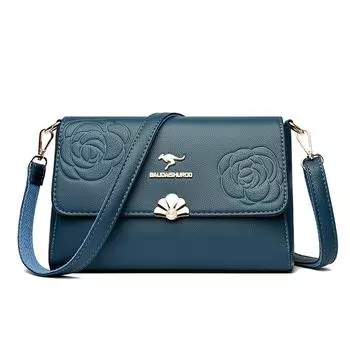 Женская сумка, летняя новая сумка для мам, корейский стиль, сумка через плечо на одно плечо, простая тисненая женская сумка среднего возраста, модная квадратная сумка