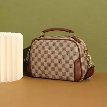 Женская сумка маленькая круглая сумка повседневная нишевая новая модная дизайнерская клубная сумка