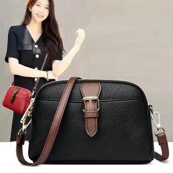 Женская сумка Маленькая мини-сумка Нишевая сумка для смены дизайна Модная сумка-мессенджер через плечо красный