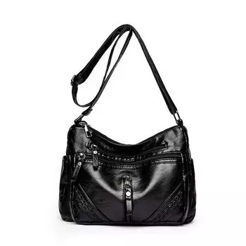 Женская сумка Мама сумка через плечо Большая вместимость Многоотдельная сумка на плечо