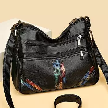 Женская сумка-мессенджер из искусственной кожи, сумка через плечо для матери, сумка через плечо