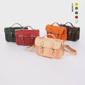 Женская сумка-мессенджер из кожи в стиле ретро 2025 года — натуральная кожа растительного дубления, первый слой коровьей кожи, модный стиль Cambridge кофейный