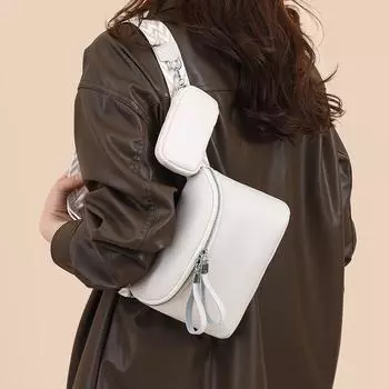 Женская сумка-мессенджер из натуральной кожи, сумка через плечо, повседневный модный кошелек, чехлы для мобильных телефонов, дизайнерская сумка