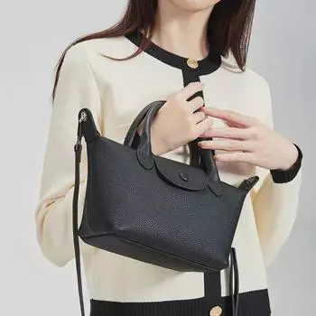 Женская сумка-мессенджер из натуральной кожи: Новая сумка через плечо из коровьей кожи 2025 года с высококачественным узором личи.